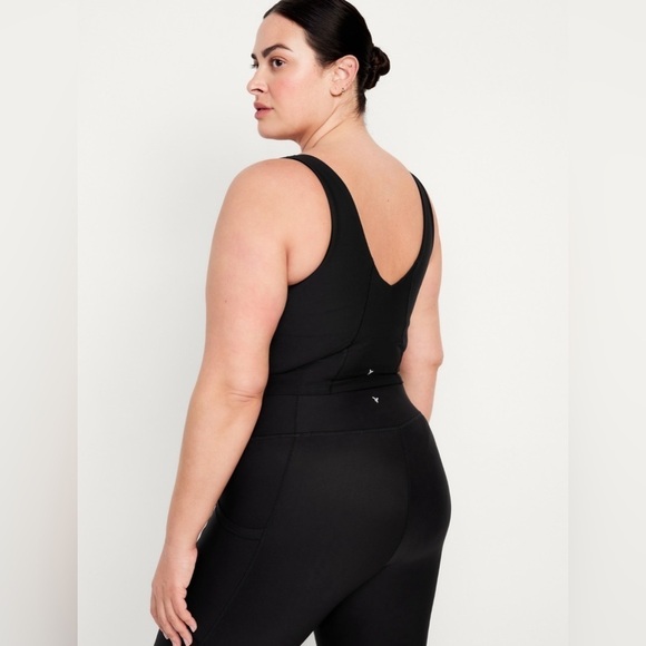 NWT! Black Light Support PowerSoft Longline Sports Bra 💛 - Picture 7 of 8